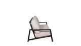 Verona - Seating Sofa - Dark Espresso / Gray / Off White