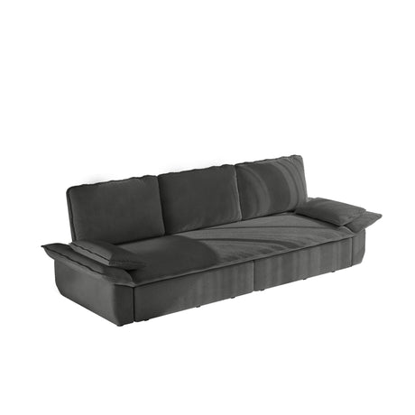 King Size Pull Out Sofa Bed, 3 In 1 Convertible Multifunctional
