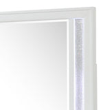Abigale - Mirror For Dresser Top Made With LED (Includes Only Mirror) - White