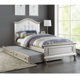 Contemporary Style Bed With Trundle