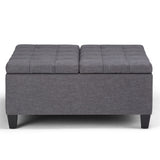 Harrison - Upholstered Coffee Table Storage Ottoman