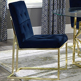 Tufted Back Upholstered Dining Chair (Set of 2)