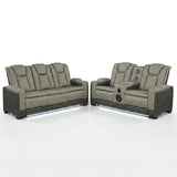 Bruno - Power Reclining Living Room Set With LED Lighting