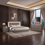 Altima - Bedroom Set With LED Headboard