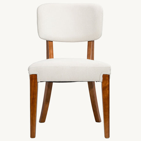 Contemporary Armless Dining Chairs (Set of 2)