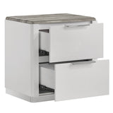 Jazz - 2 Drawer Nightstand - White
