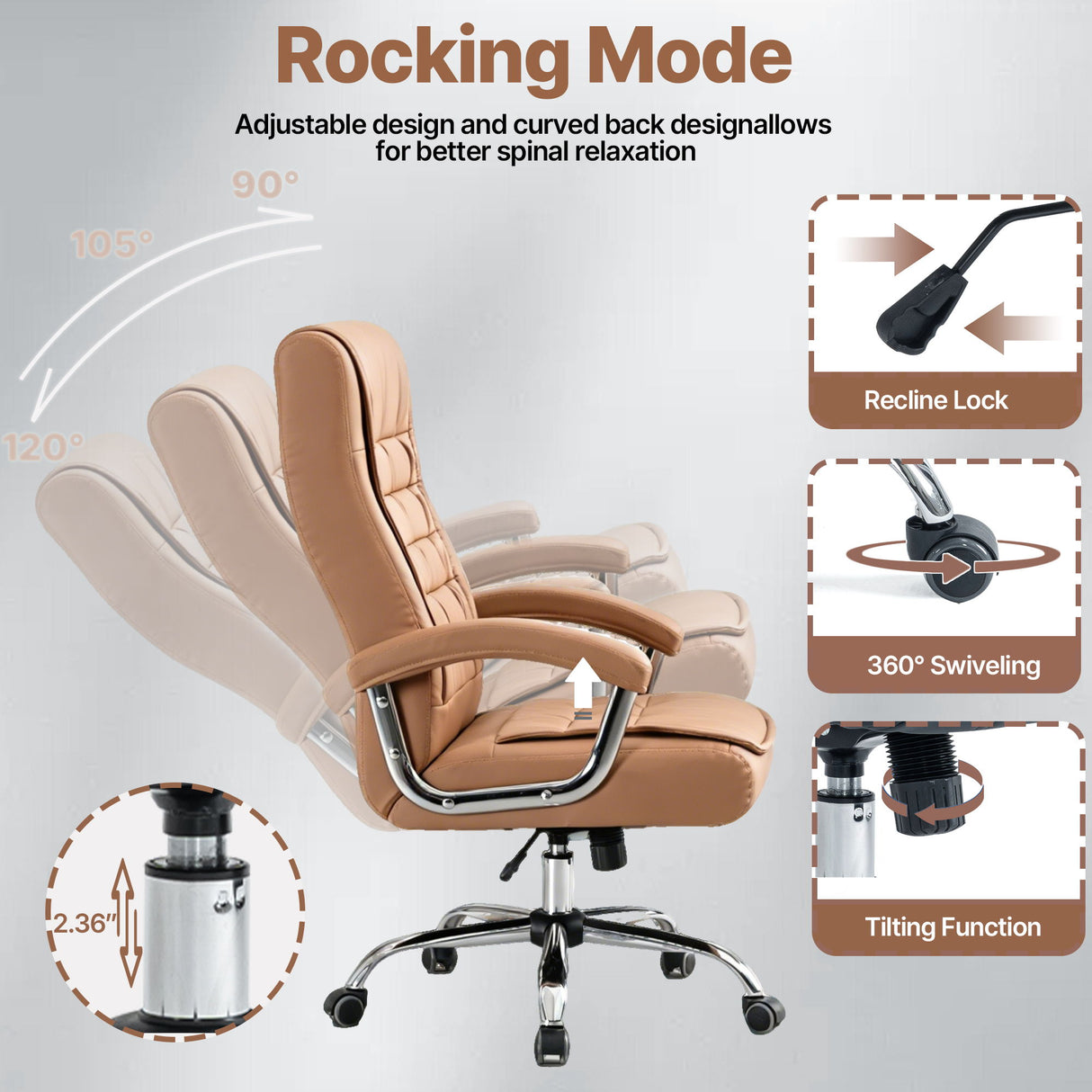 Executive Office Chair High Back Desk Chair