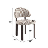 Hilina - Side Chair (Set of 2) - Brown / Walnut