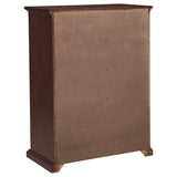 Sumerlin 6-drawer Bedroom Chest of Drawers Cappuccino - 460595CAP