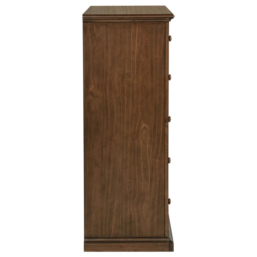 Sumerlin 6-drawer Bedroom Chest of Drawers Medium Brown - 460595WAL