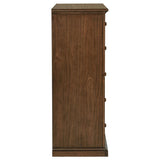Sumerlin 6-drawer Bedroom Chest of Drawers Medium Brown - 460595WAL