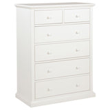 Sumerlin 6-drawer Bedroom Chest of Drawers White - 460595WHT