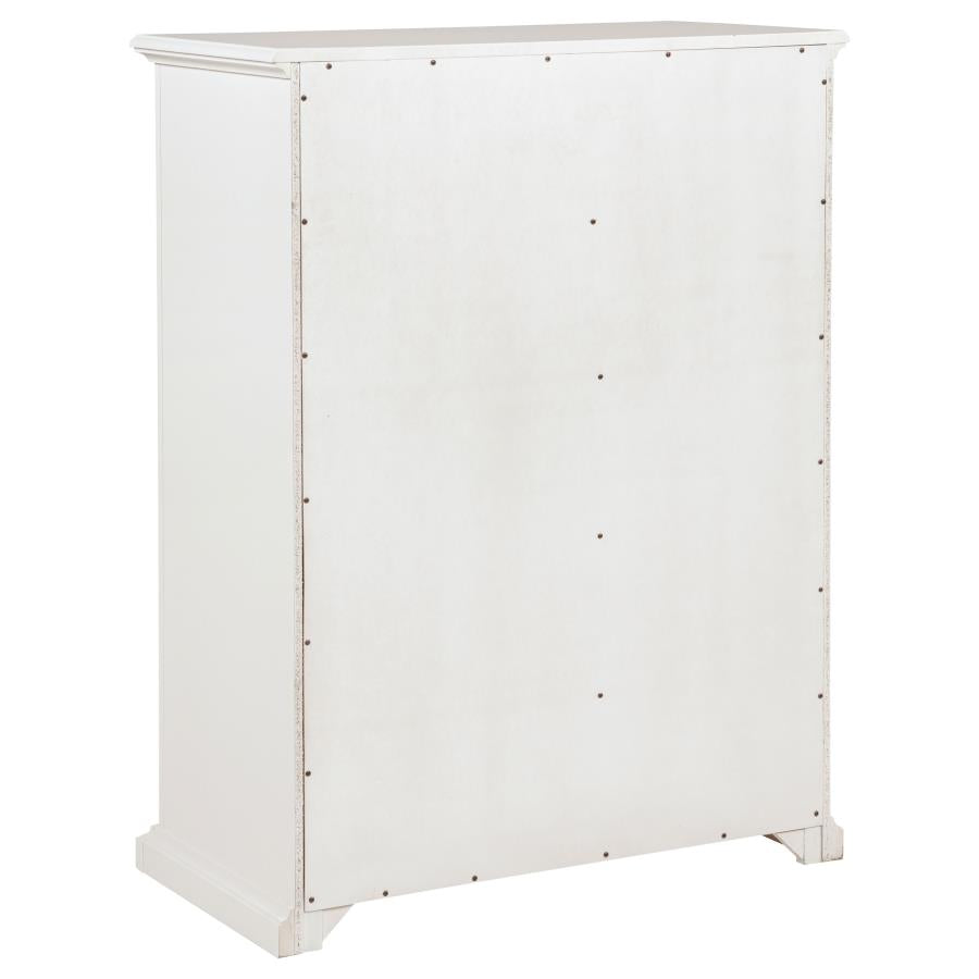 Sumerlin 6-drawer Bedroom Chest of Drawers White - 460595WHT