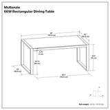 Mckenzie - Crafted Dining Table