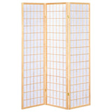 Carrie 3-Panel Room Divider Folding Shoji Screen Natural - 4621