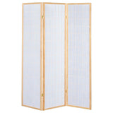 Carrie 3-Panel Room Divider Folding Shoji Screen Natural - 4621