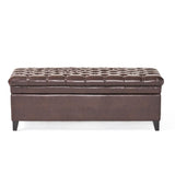 Juliana - Storage Ottoman With Birch Legs