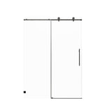 Frameless Single Sliding Soft Close Shower Doors, 5/16" Sgcc Tempered Glass