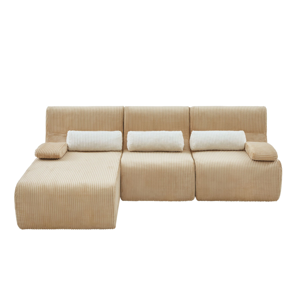 Oversized Sectional Sofa, Living Room Seating With Modular Design