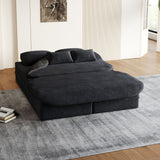 2 In 1 Foldable Sofa Bed With Multi Functional Blanket