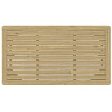 Palmetto - Outdoor Coffee Table - Light Teak