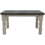 Mansion Dining Table 4 Chairs & Bench - MES55DT+SIL20DTx4+BAN30DT