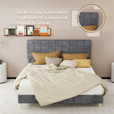 Yungan Lingge Minimalist Soft Pack Headboard Bed