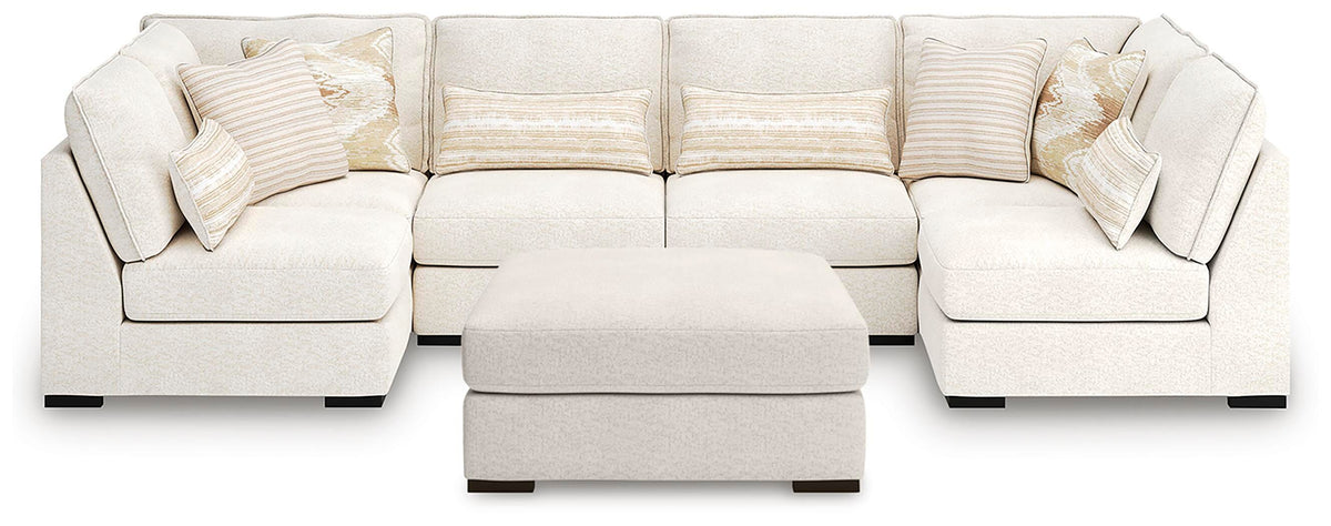 Donelson Creek 4-Piece Sectional and Ottoman - 48002U3