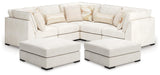 Donelson Creek 5-Piece Sectional and 2 Oversized Ottomans - 48002U4