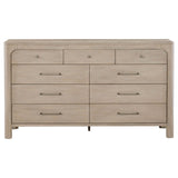 Flores - 9 Drawer Dresser - Mango Color