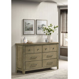 Pelton - 6 Drawer Dresser - Oak