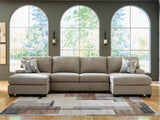 Newellen 3-Piece Sleeper Sectional with Double Chaise - 48404S7