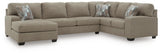 Newellen 3-Piece Sectional with Chaise - 48404S1