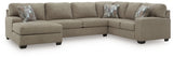 Newellen 3-Piece Sectional with Chaise - 48404S1