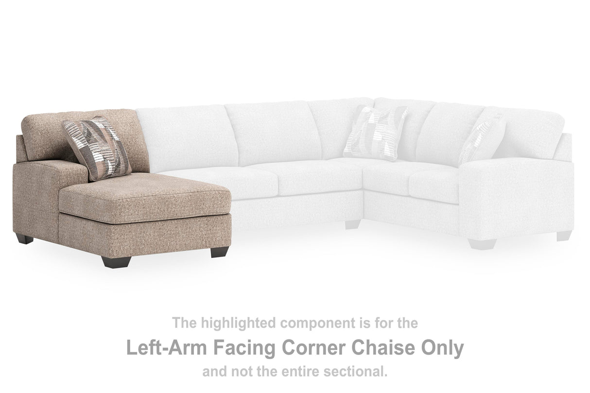 Newellen Left-Arm Facing Corner Chaise - 4840416
