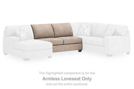 Newellen Armless Loveseat - 4840434