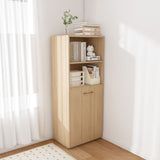 Stretchable Office Desk With Storage Shelves And Mobile Wheels