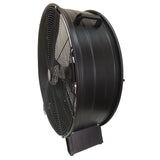 Velocity Drum Fan With 2 Speed - Black