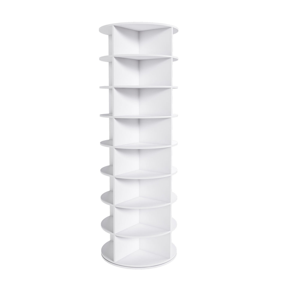 Rotating Shoe Rack Tower
