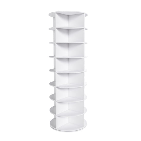 Rotating Shoe Rack Tower
