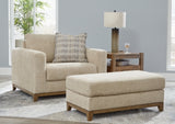 Parklynn Oversized Chair and Ottoman - 48902U2