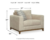Parklynn Sofa, Loveseat, Oversized Chair and Ottoman - 48902U3