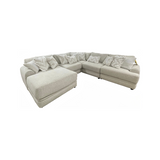 Hailey Ecru Sectional - 4105LF+4101CP-G+4101NA-Gx2+4101RF-G