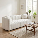 Sofa With Accents And Removable Cushions
