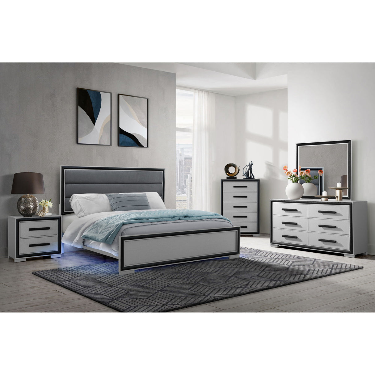 Adelaide - Chest 5 Drawer Storage Unit