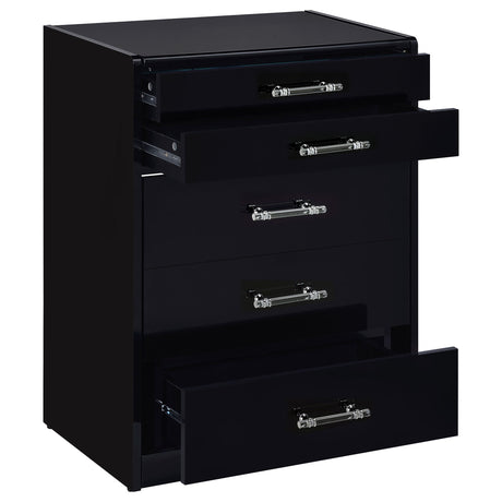Ayuba - 3 Drawer Makeup Vanity Table With Mirror And Stool