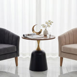 Nordic Circular Coffee Table For Living Room
