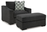 Wryenlynn Oversized Chair and Ottoman - 49405U2