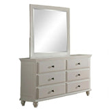 1 Piece Dresser Bedroom Furniture - White