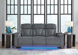 Studio Cave Power Reclining Sofa and Loveseat - PC49802U1